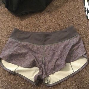 Lululemon speed up shorts